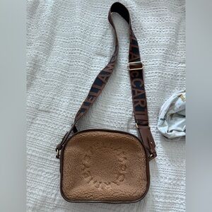 Stella McCartney Brown and Cream Crossbody Bag